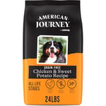 American American Journey 狗糧 全犬糧 無穀物雞肉+甜薯配方 4lbs 4lb  正面圖