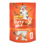 Friskies喜躍 Friskies喜躍 Party Mix Crunch 貓零食 貓脆餅 雞肝+火雞 6oz 6oz  正面圖