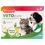 Beaphar Beaphar VETO pure 幼犬/幼貓用 回歸自然滴劑 一盒3支  貓用 正面圖