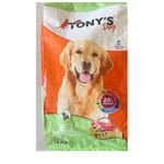 TONY'S TONY'S DOG 狗糧 成犬糧 全能配方 牛肉 10kg 10kg  正面圖