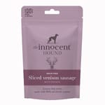 The The Innocent Hound 狗零食 風乾小食 切片鹿肉薯仔香腸 70g 70g  正面圖