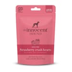 The The Innocent Hound 狗零食 風乾小食 士多啤梨牛肉心形小食 70g 70g  正面圖
