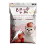 Bella & Molly's Bella & Molly's貝莉 極速超結團高級礦物貓砂 蘋果味 10L 10L  正面圖