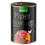 Piper Piper 黑鑽狗罐頭系列 成犬配方 野味+南瓜 400g 400g  正面圖