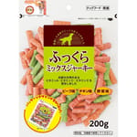 日本Q-Pet 日本Q-Pet 狗小食 雞/牛/菜混味切條 200g 200g  正面圖