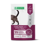 Nature Protection Nature s Protection 貓濕糧 成貓主食袋裝濕糧 泌尿護理 雞肉+白魚+蔓越莓 100g (KIP54100G)