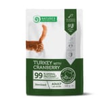Nature Protection Nature s Protection 貓濕糧 成貓主食袋裝濕糧 絕育貓配方 火雞+蔓越莓 (KIP55100G)