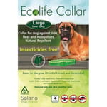 其他 Ecolife Collar 大型犬用天然驅蚤頸帶 白色 (EC112W) 