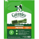 Greenies GREENIES Original Dental Trears Petite 狗零食 潔齒骨 迷你犬用 40支 24oz (60018835)