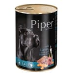 Piper 黑鑽狗罐頭系列 成犬配方 羊肉+甘筍+糙米 400g (PL400) 狗狗 狗罐頭 狗濕糧 寵物用品速遞
