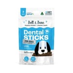 Bell & Bone Dog Dental Treats Lamb & Manuka Honey Natural Dental Sticks Medium Dogs 7pcs (BB_D_L_M) 狗零食 其他 寵物用品速遞
