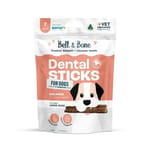 Bell & Bone Dog Dental Treats Salmon & Mint Charcoal Natural Dental Sticks Large Dogs 7pcs (BB_D_F_L) 狗零食 其他 寵物用品速遞