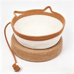 Pet Bed 大号焦糖色带球裸Bed(直径大约45cm) pet shop