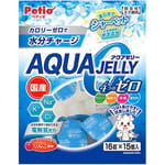 Petio 狗零食 Aqua Jelly 4 Zero 蘋果味 補充水份啫喱 零卡零脂 16gx15粒 (80505359) 狗零食 Petio 寵物用品速遞