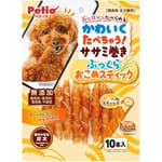 Petio 狗零食 米香鮮嫩雞肉捲 10支裝 (80505369) 狗零食 Petio 寵物用品速遞