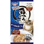 Petio Petio 貓濕糧 無穀物 鰹魚+吞拿魚 60gx4包 (80405997B)