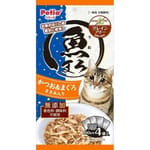 Petio Petio 貓濕糧 無穀物 鰹魚+吞拿魚+雞柳 60gx4包 (80405998B)