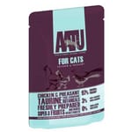 AATU AATU 貓濕糧 主食配方 雞肉+野雞 85g 85g  正面圖