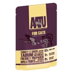 AATU AATU 貓濕糧 主食配方 火雞+鵝 85g 85g  正面圖