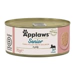Applaws Applaws 貓罐頭 啫喱高齡貓用7+ 吞拿魚及三文魚 Senior Tuna with Salmon in Jelly 70g 70g 貓用 正面圖