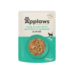 Applaws Applaws 貓濕糧 Cat Pouch 吞拿魚及鯷魚 Tuna with Anchovy 70g 70g  正面圖