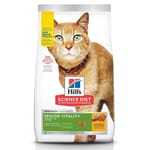 Hills Hills 貓糧 高齡貓 7+ 年輕活力  Adult 7+ Senior Vitality  13lb 13lb  正面圖
