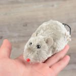 HelloDOG HelloDOG 貓玩具 毛絨上鏈小老鼠逗貓玩具   正面圖