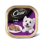 Cesar西莎 Cesar西莎 鋁罐狗罐頭 經典鮮肉系列 小羊肉 LAMB 100g 100g  正面圖