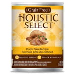 Holistic Holistic Select活力滋 狗罐頭 無穀物鴨肉配方 Duck Pate Recipe Formule pate de canard 13oz 13oz 正面圖
