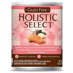 Holistic Holistic Select活力滋 狗罐頭 無穀物三種魚配方 Salmon,Mackerel & Whitefish Pate Recipe Formule pate de saumon maquereeau et poisson blanc 13oz 13oz 正面圖