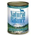 Natural Natural Balance雪山 狗罐頭 雞肉配方 CHICKEN FORMULA 13oz 13oz  正面圖