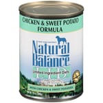 Natural Natural Balance雪山 狗罐頭 甜薯雞肉配方 CHICKEN & SWEET POTATO FORMULA 13oz 13oz  正面圖