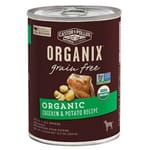 CASTOR CASTOR & POLLUX ORGANIX 狗罐頭 有機無穀物 雞肉及馬鈴薯 ORGANIC CHICKEN & POTATO RECIPE 12.7oz 7oz  正面圖