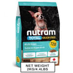 nutram紐頓 nutram紐頓 狗糧 無薯無穀糧小型犬 三文魚鱒魚 Salmon & Trout T28 5.4kg 4kg  正面圖