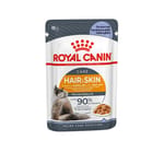 Royal Canin Royal Canin 法國皇家 貓濕糧 成貓亮毛及皮膚加護主食濕糧  85g 啫喱配方 85g 85g  正面圖