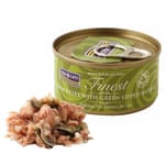 Fish4Cats Fish4Cats Finest貓主食罐 吞拿魚加青口 Tuna Fillet With Green Lipped Mussel 70g 70g  正面圖