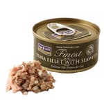 Fish4Cats Fish4Cats Finest貓主食罐 吞拿魚柳加海藻 Tuna Fillet With Seaweed 70g 70g  正面圖