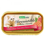Naturcate Naturcate 貓罐頭 白肉吞拿魚+三文魚絲 85g 85g  正面圖