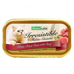 Naturcate Naturcate 貓罐頭 白肉吞拿魚+牛肉 85g 85g  正面圖