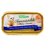 Naturcate Naturcate 貓罐頭 嫩雞胸+三文魚+飯 85g 85g  正面圖