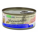 Naturcate Naturcate 貓罐頭 嫩雞胸+三文魚+飯 155g 155g  正面圖