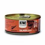 KIWI KIWI KITCHENS 主食貓罐頭 無穀物三文魚配方 85g 85g  正面圖