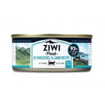 ZiwiPeak巔峰 ZiwiPeak巔峰 貓罐頭 鯖魚及羊肉配方 85g 85g  正面圖