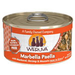 WeRuVa WeRuVa 貓罐頭 主食罐 野生鯖魚海蝦及魷魚青口 85g 85g  正面圖