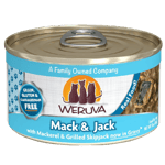 WeRuVa WeRuVa 貓罐頭 主食罐 野生鯖魚及鰹魚 Mack and Jack 85g 85g  正面圖