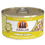 WeRuVa WeRuVa 貓罐頭 主食罐 野生鯖魚及南瓜 Meow Luau 85g 85g  正面圖