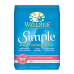WELLNESS WELLNESS 狗糧 SIMPLE 防敏三文魚配方狗糧 Salmon & Potato 24lb 24lb  正面圖