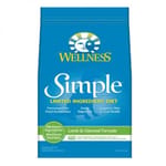 WELLNESS WELLNESS 狗糧 SIMPLE 羊肉單一蛋白質配方 100% Lamb & Oatmeal Formula 26lb 26lb  正面圖