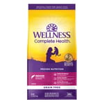 WELLNESS WELLNESS 貓糧 Complete Health 無穀物室內貓配方 三文魚及鯡魚 11lb 8oz 11lb  正面圖