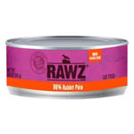 RAWZ RAWZ 貓罐頭 肉醬主食罐 全貓配方 兔肉 155g 155g  正面圖